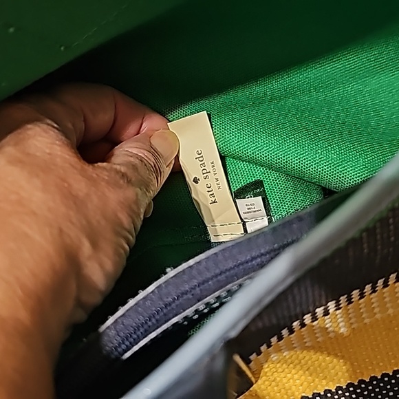 Kate Spade Striped Tote T309 - Picture 4 of 12